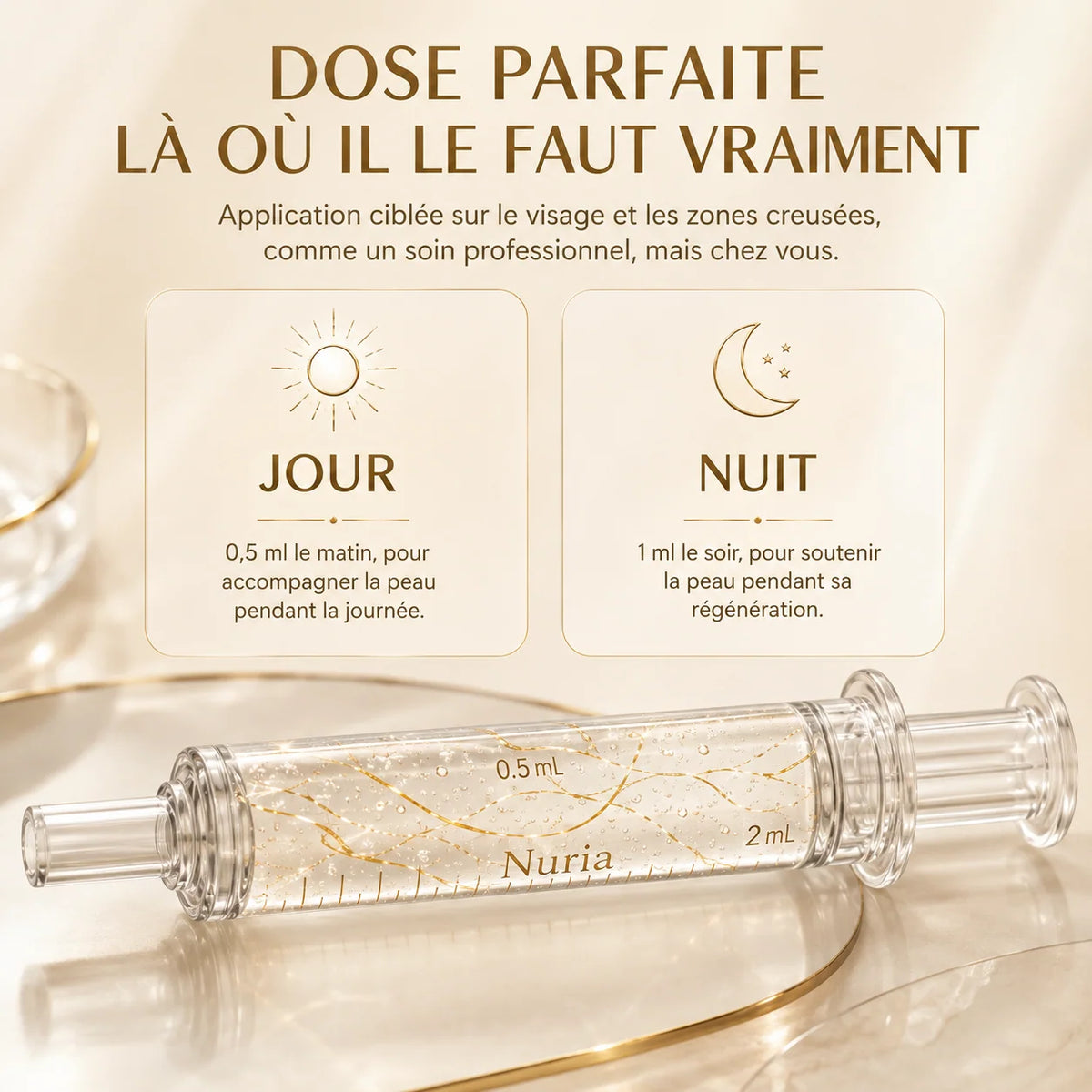 Nuria - Sérum coréen à effet liftant dès la première application